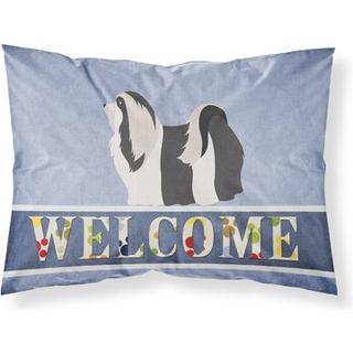 """" Caroline's Treasures Havanese Welcome Pillowcase Standard """"