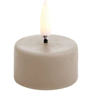 Uyuni Lighting - Fyrfadslys LED m/Batteri 4 x 2,1 cm Sandstone