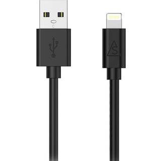 Smartline USB-A til Lightning Kabel 2 m. - Hvid