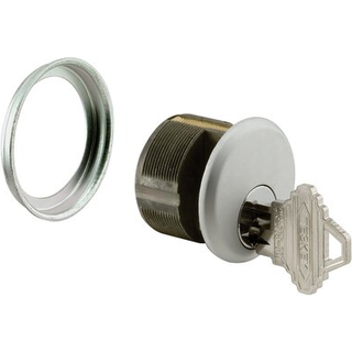 Prime-line J 4512 Trykk st?bt Zamak Aluminium Finish Mortise Lock til kommercielle d?re (enkelt pakke)