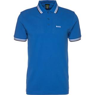 BOSS Green Herren Polo-Shirt blau