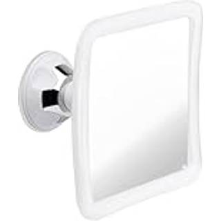 Mirrorvana Fogless Shower Mirror til barbering med forbedret sugning og 360 drejning - Ubrydelig tågefrit spejl til mænd og kvinder - 6.3 """" X 6.