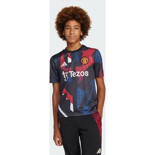 adidas Manchester United FC Pre Match Shirt, Black - XL