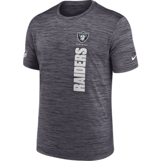 Las Vegas Raiders Sideline Velocity Nike Dri-FIT NFL-T-shirt til mænd - sort
