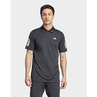 Club Tennis 3-Stripes polotrøje - Black - L