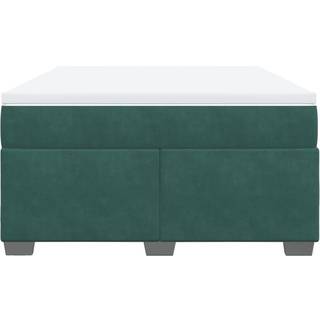 Kontinentalseng Fløjl Mørke - Lyserød / 160 x 200 cm