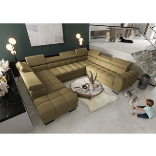 ASPER MAX I HJØRNESOFA 265x350x225 CM - ARAGON 35 , HØJRE