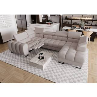 ASPER MAX II RELAX HJØRNESOFA 198x350x170 CM - MOLY 04 , VENSTRE