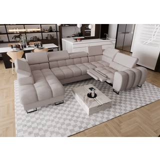 ASPER MAX II RELAX HJØRNESOFA 198x350x170 CM - MOLY 04 , HØJRE