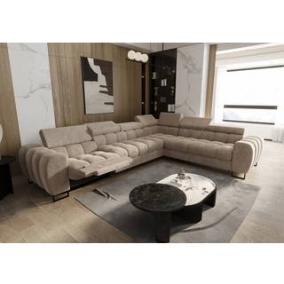 ASPER MAX RELAX HJØRNESOFA 330x260 CM - TERA 13 , HØJRE