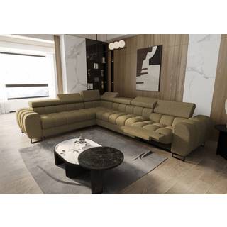ASPER MAX RELAX HJØRNESOFA 330x260 CM - ARAGON 35 , VENSTRE
