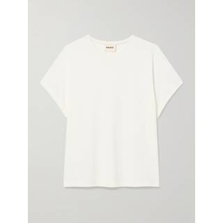Khaite Devra cotton-blend top - white - L