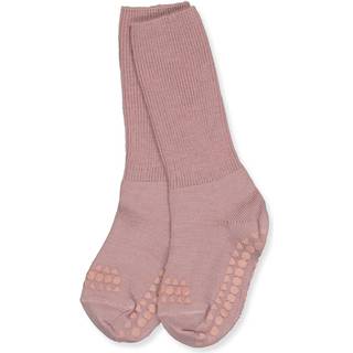 GOBABYGO Skridsikre Strømper - Merino Uld - Rose blush