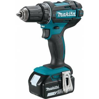 MAKITA DDF482RFE Bore-/skruemaskine 18V LXT, 62Nm + Kuffert +2x Batterier Li-Ion, 18V, 3Ah + Oplader