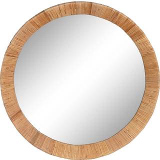 Vægspejl Home ESPRIT Bali 70 x 6 x 70 cm