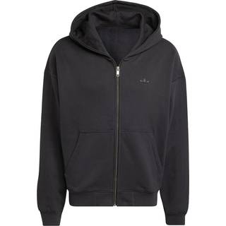 Premium Essentials Full-Zip hættetrøje - Black - XS
