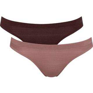 Sloggi 2-pak ZERO Motion Mini Brief - Brown - X-Small