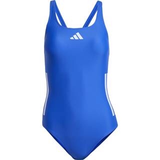 adidas Women's 3 Stripes Bold Swimsuit Badedragt Damer størrelse 34 farve blå