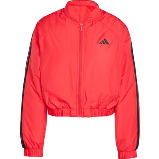 Essentials 3-Stripes Insulated Crop bomberjakke - Pure Ruby