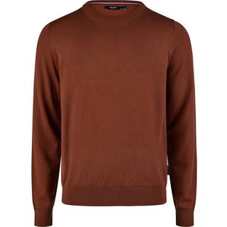 HECHTER PARIS Herren Pullover braun unifarben