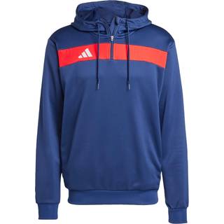 Tiro 25 Essentials Sweat hættetrøje - Team Navy / Red - XL