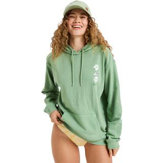 Roxy Women's Surf Stoked Terry Vintage Hoodie Damer størrelse L farve beige