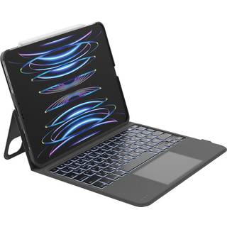 Belkin Cradle Keyboard Folio Ipad Air 10.9" 4th Gen, Ipad Air 10.9" 5th Gen, Ipad Air 11" (2024), Ipad Pro 11" 3rd Gen, Ipad Pro 11" 4th Gen Nordisk Sort