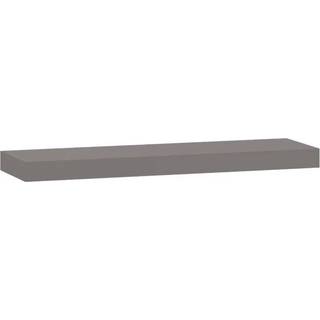 Scanbad Luna svævehylde 50x15x3 cm - grå mat