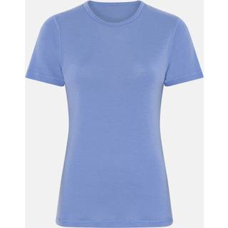 T-shirt | 100% merino uld | Blå