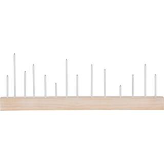 Kungsberget bordlampe 77x24cm MDF hvid