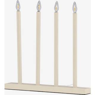 Lofsdalen bordlampe 35x35cm jern beige