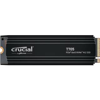 Crucial T705 SSD - 4TB - Med køleprofil - Sort - M.2 2280 - PCIe 5.0