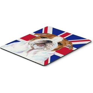 """"Carolines Treasures engelsk bulldog med engelsk Union Jack britisk flag musem?tte Hot Pad/Trivet (SS4926MP)""""