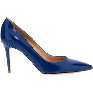 Gianvito Rossi Gianvito 85 leather pumps - blue - EU 42