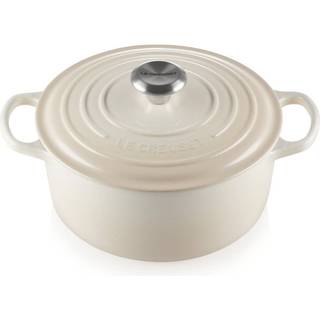 Le Creuset støbejernsgryde 26 cm meringue