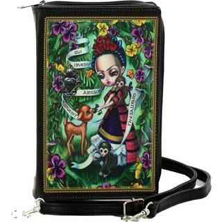 Unibrow Girl Book Clutch Handtasche