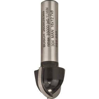 BOSCH Hulkehlfræser, 8 mm, R1 8 mm, D 16 mm, L 12,4 mm, G 45 mm 8 mm, R1 8 mm, D 16 mm, L 12,7 mm, G 45 mm