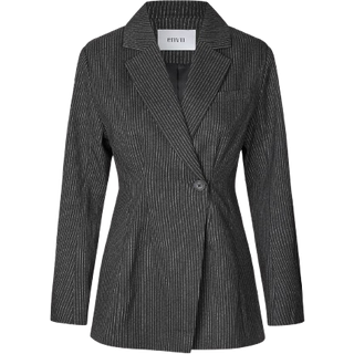 Envii - Enaugustine Blazer - Blazer jakker til damer - Dark Grey Stripe - 38