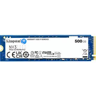 Kingston NV3 M.2 NVMe Gen 4 internal SSD (500GB) - På lager i butik