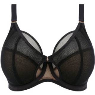 Elomi Kintai Underwire Plunge Bra - Black - N 80