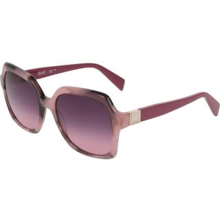 Liu Jo Kvinde LJ811S 658 Solbriller Acetat Rosa Firkantet Normal