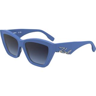 Karl Lagerfeld Kvinde KL6179S 423 Solbriller Acetat Blå Cat Eye Normal