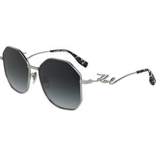 Karl Lagerfeld Kvinde KL358S 040 Solbriller Metal Firkantet Normal
