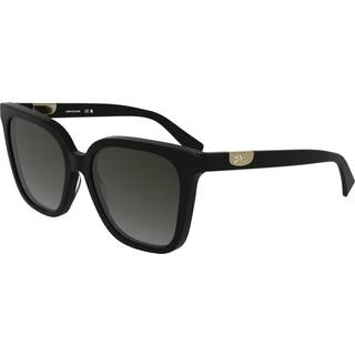 LONGCHAMP Kvinde LO772S 001 Solbriller Acetat Sort Sommerfugl Normal