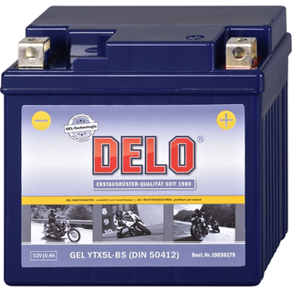 Delo Gelbatteri, Påfyldt