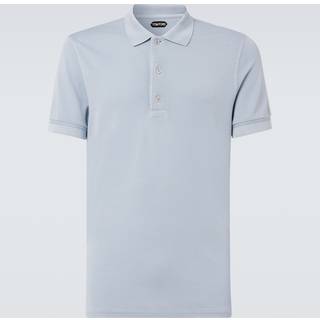 Tom Ford PiquÃ© polo shirt - blue - EU 58