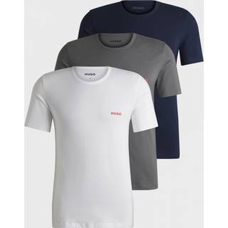 Pakke med tre undertrøje-T-shirts i bomuldsjersey