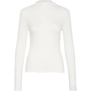 Kaffe Kakayla Jersey Blouse Bluser 10509445 Chalk (LARGE)