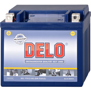 Delo Gelbatteri, Påfyldt