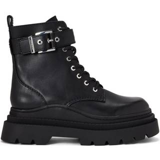 MK Colby Leather Combat Boot - Brown - Michael Kors - EU 40.5